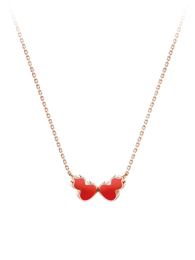 Qeelin Latest Double Gourd Necklace